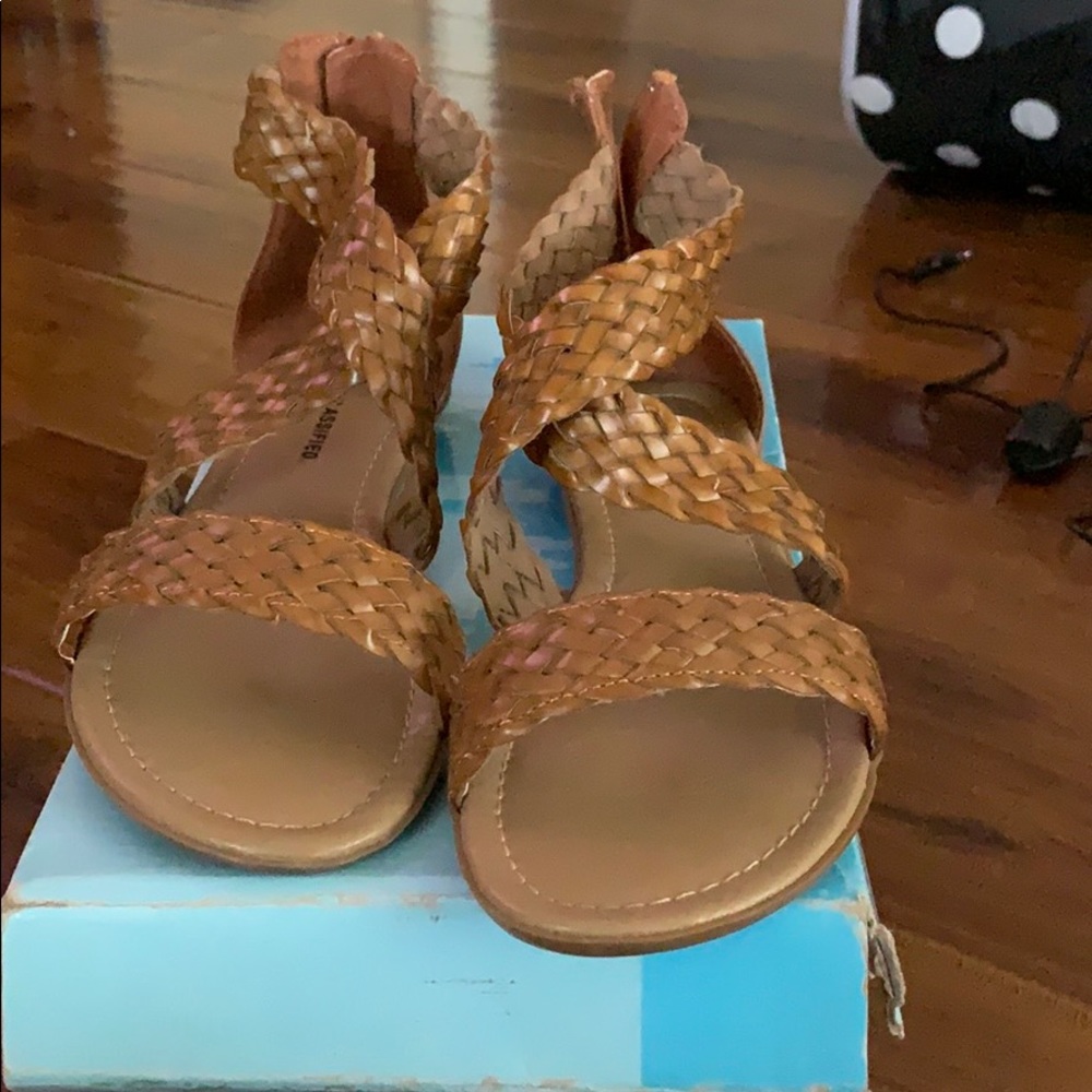 Brown sandals